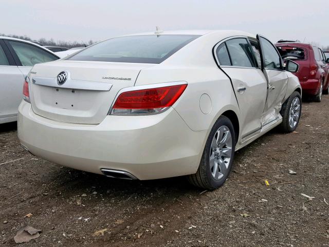 1G4GC5E33CF260279 - 2012 BUICK LACROSSE WHITE photo 4