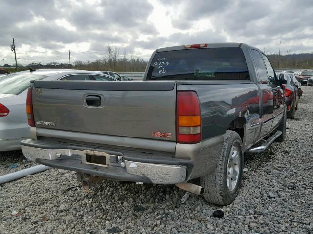 2GTEC19T711366172 - 2001 GMC NEW SIERRA GRAY photo 4