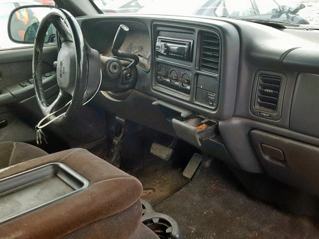 2GTEC19T711366172 - 2001 GMC NEW SIERRA GRAY photo 9