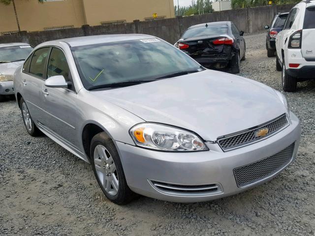 2G1WB5E39G1186875 - 2016 CHEVROLET IMPALA LIM SILVER photo 1