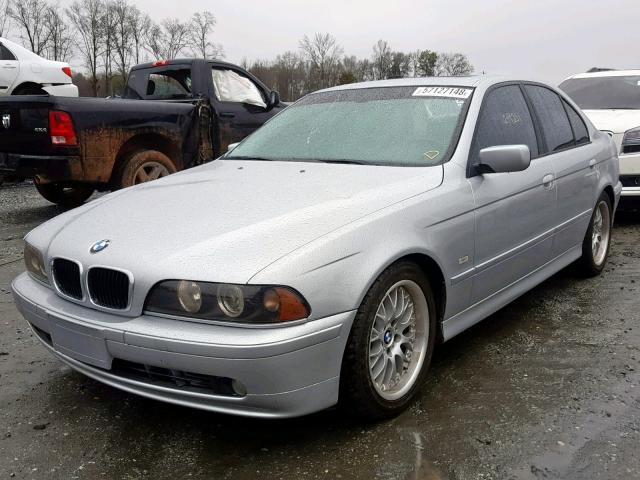 WBADT63422CH89389 - 2002 BMW 530 I AUTO SILVER photo 2