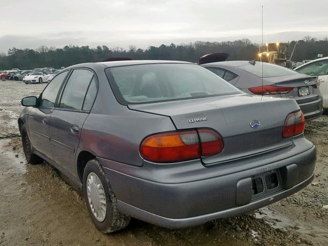 1G1ND52F05M175351 - 2005 CHEVROLET CLASSIC GRAY photo 3