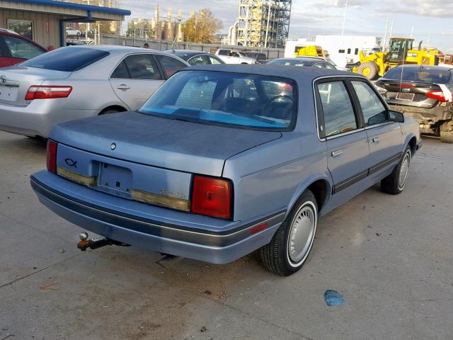 1G3AL54N9L6346533 - 1990 OLDSMOBILE CUTLASS CI 蓝色 照片 4