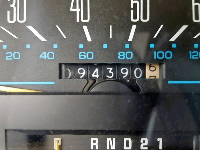 1G3AL54N9L6346533 - 1990 OLDSMOBILE CUTLASS CI 蓝色 照片 8