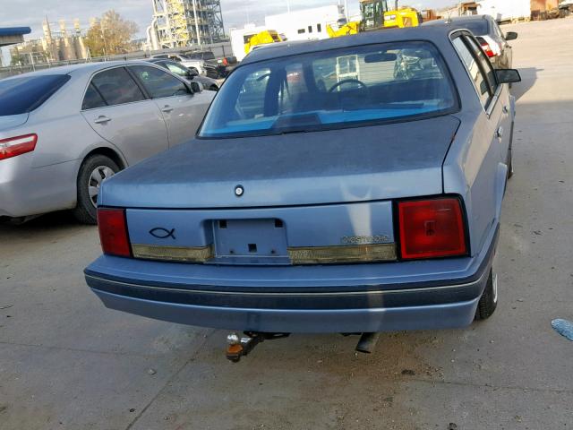 1G3AL54N9L6346533 - 1990 OLDSMOBILE CUTLASS CI 蓝色 照片 9