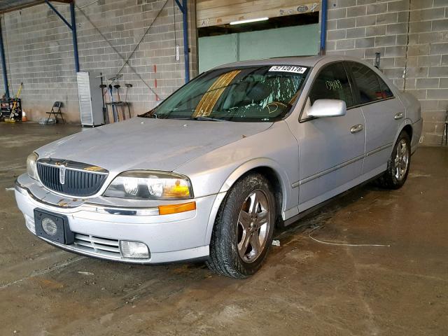 1LNHM87A22Y634916 - 2002 LINCOLN LS SILVER photo 2