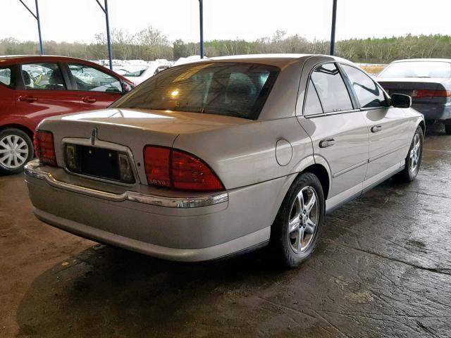 1LNHM87A22Y634916 - 2002 LINCOLN LS SILVER photo 4