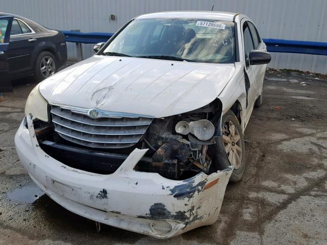 1C3LC46BX9N513216 - 2009 CHRYSLER SEBRING LX WHITE photo 2