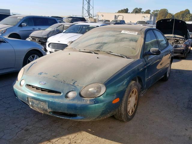 1FALP51U4TG274956 - 1996 FORD TAURUS G GREEN photo 2