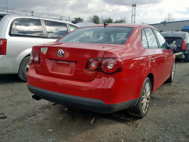 3VWRJ71K58M155162 - 2008 VOLKSWAGEN JETTA WOLF RED photo 4