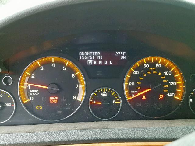 5GZEV23DX9J212184 - 2009 SATURN OUTLOOK XR იასამნისფერი ფოტო 8