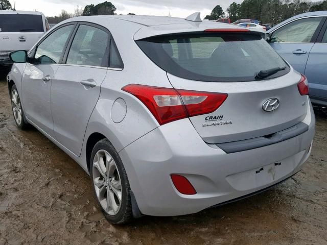 KMHD35LE0DU120923 - 2013 HYUNDAI ELANTRA GT SILVER photo 3