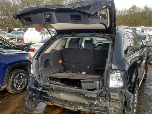 2FMDK38C77BA27244 - 2007 FORD EDGE SEL BLACK photo 9