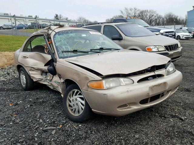 1FAFP13P7WW172431 - 1998 FORD ESCORT SE BEIGE photo 1