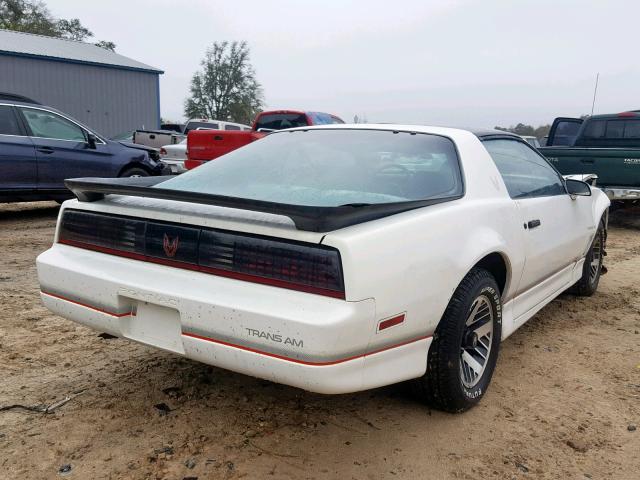 1G2FW87F5FL634868 - 1985 PONTIAC FIREBIRD T WHITE photo 4