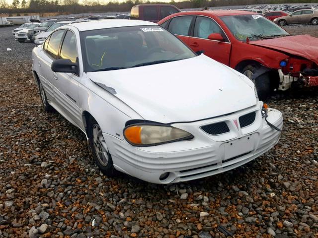 1G2NF52E91C215651 - 2001 PONTIAC GRAND AM S WHITE photo 1