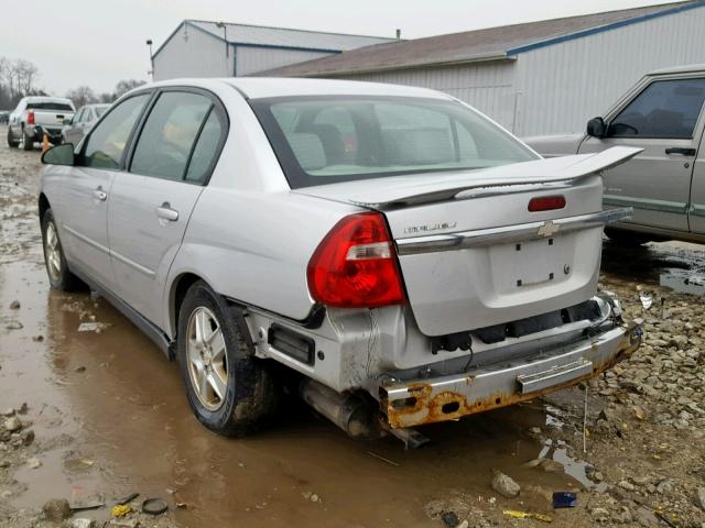 1G1ZT548X5F114838 - 2005 CHEVROLET MALIBU LS Gümüş foto 3