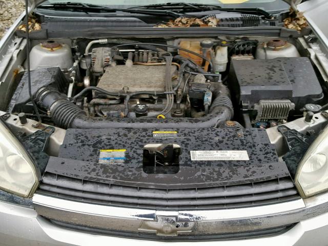 1G1ZT548X5F114838 - 2005 CHEVROLET MALIBU LS Gümüş foto 7
