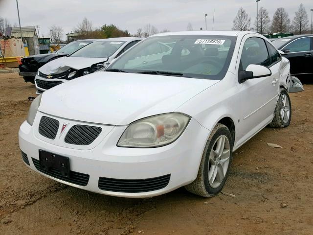 1G2AL15F177244566 - 2007 PONTIAC G5 WHITE photo 2