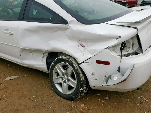 1G2AL15F177244566 - 2007 PONTIAC G5 WHITE photo 9