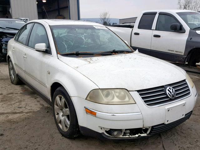 WVWTH63B73P037287 - 2003 VOLKSWAGEN PASSAT GLX 白色 照片 1