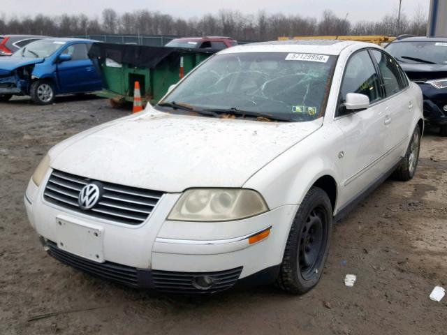 WVWTH63B73P037287 - 2003 VOLKSWAGEN PASSAT GLX 白色 照片 2