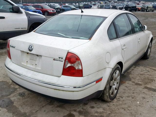 WVWTH63B73P037287 - 2003 VOLKSWAGEN PASSAT GLX 白色 照片 4