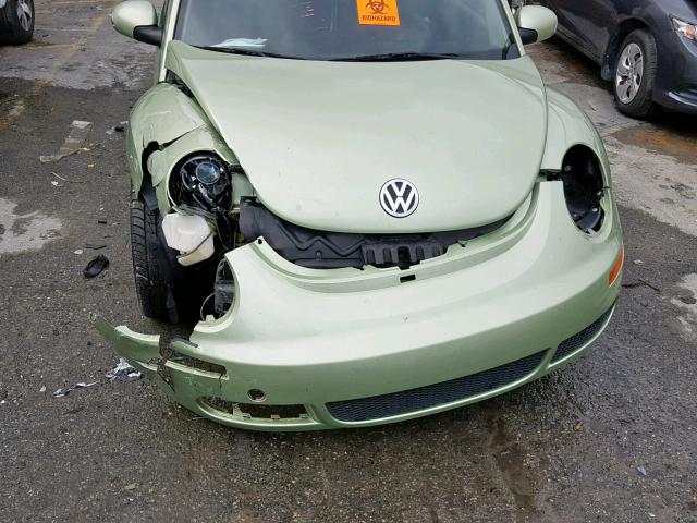 3VWPW3AG1AM007724 - 2010 VOLKSWAGEN NEW BEETLE Yaşıl foto 9