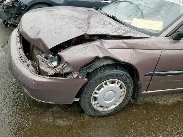 4S3BK4350T7313952 - 1996 SUBARU LEGACY L BROWN photo 9