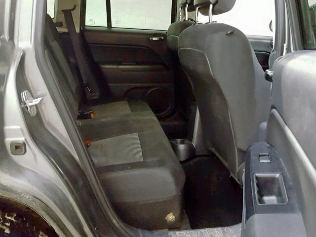 1C4NJDBB9CD562369 - 2012 JEEP COMPASS SP გრაფიტი ფოტო 6