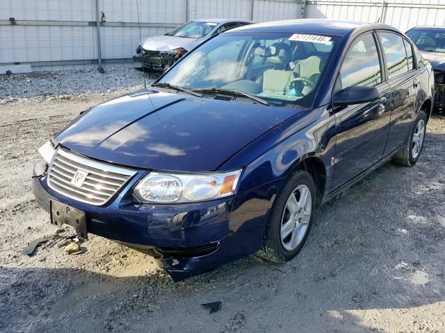 1G8AJ55F67Z147046 - 2007 SATURN ION LEVEL BLUE photo 2