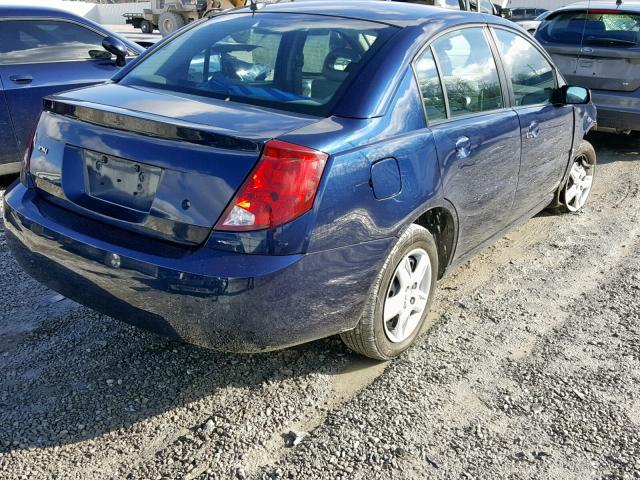 1G8AJ55F67Z147046 - 2007 SATURN ION LEVEL BLUE photo 4