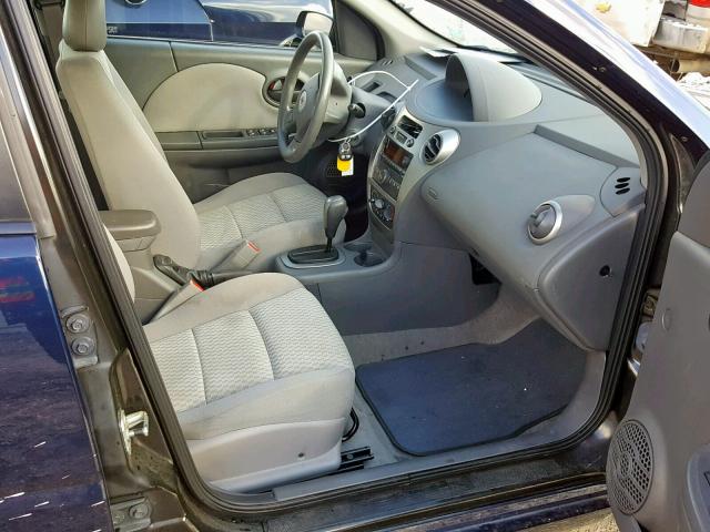 1G8AJ55F67Z147046 - 2007 SATURN ION LEVEL BLUE photo 5