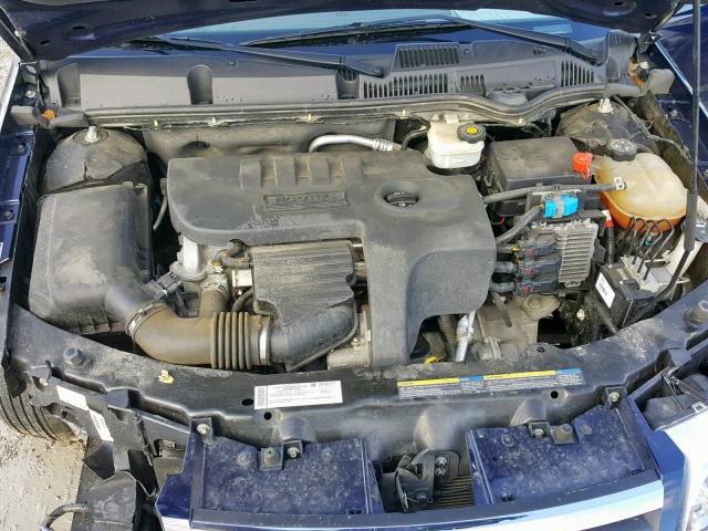 1G8AJ55F67Z147046 - 2007 SATURN ION LEVEL BLUE photo 7