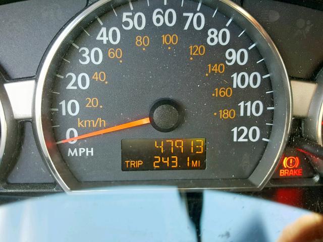 1G8AJ55F67Z147046 - 2007 SATURN ION LEVEL BLUE photo 8