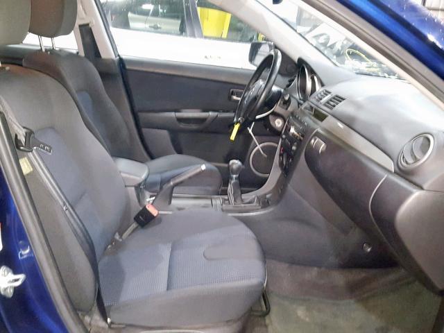 JM1BK323351302623 - 2005 MAZDA 3 S BLUE photo 5