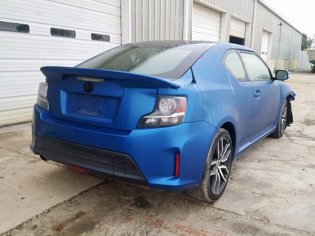 JTKJF5C78FJ008822 - 2015 TOYOTA SCION TC 蓝色 照片 4