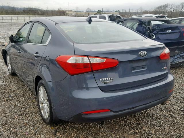 KNAFX4A81E5050690 - 2014 KIA FORTE EX CREAM photo 3