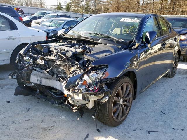 JTHCK262085017793 - 2008 LEXUS IS 250 GRAY photo 2