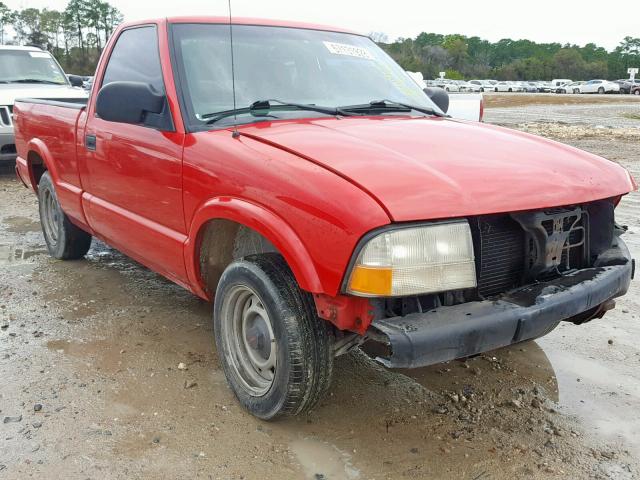 1GTCS1444Y8171261 - 2000 GMC SONOMA RED photo 1