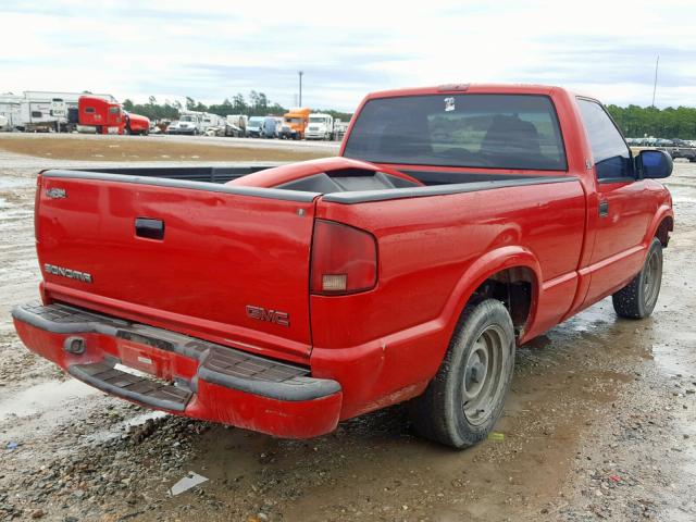 1GTCS1444Y8171261 - 2000 GMC SONOMA RED photo 4