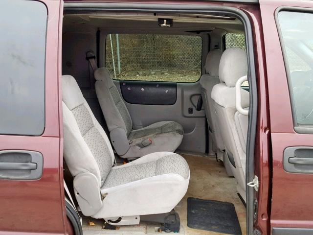 1GNDV23L16D148039 - 2006 CHEVROLET UPLANDER L MAROON photo 6