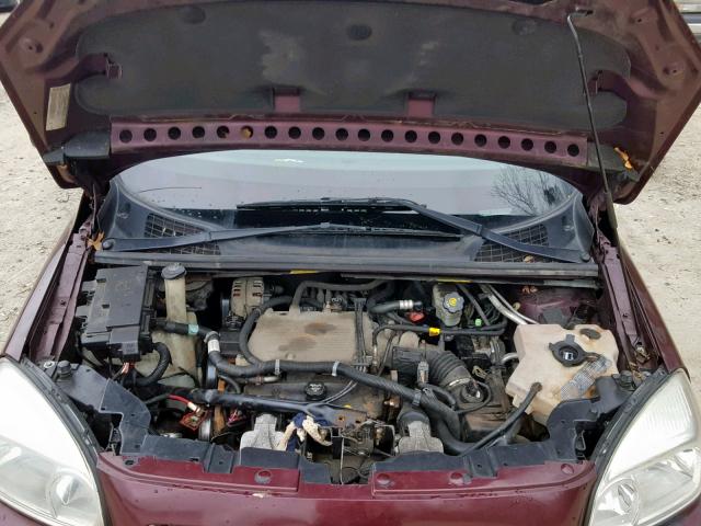 1GNDV23L16D148039 - 2006 CHEVROLET UPLANDER L MAROON photo 7