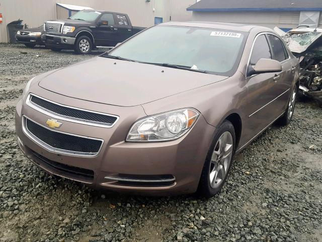 1G1ZC5E03AF312423 - 2010 CHEVROLET MALIBU 1LT ყავისფერი ფოტო 2