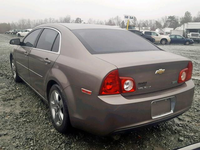 1G1ZC5E03AF312423 - 2010 CHEVROLET MALIBU 1LT ყავისფერი ფოტო 3