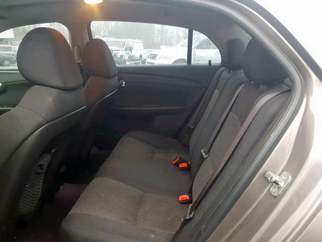 1G1ZC5E03AF312423 - 2010 CHEVROLET MALIBU 1LT ყავისფერი ფოტო 6