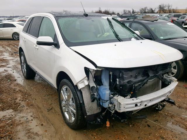 2FMDK3KC7DBC92525 - 2013 FORD EDGE LIMIT WHITE photo 1