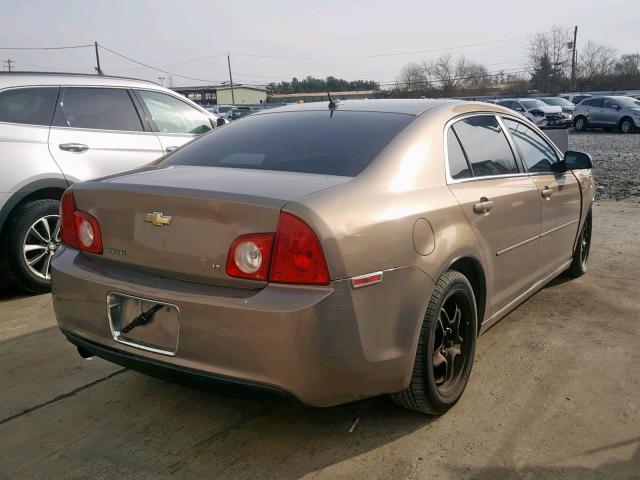 1G1ZH57B58F183806 - 2008 CHEVROLET MALIBU 1LT BROWN photo 4