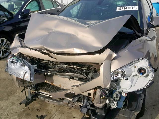 1G1ZH57B58F183806 - 2008 CHEVROLET MALIBU 1LT BROWN photo 9