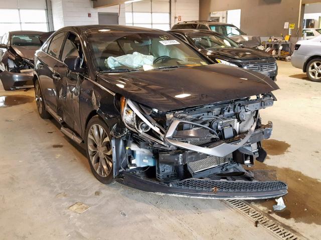 5NPE34AB6FH166040 - 2015 HYUNDAI SONATA SPO BLACK photo 1